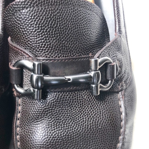 SALVATORE FERRAGAMO- Men\'s Brown Dress Shoes Size 15 Authenticated